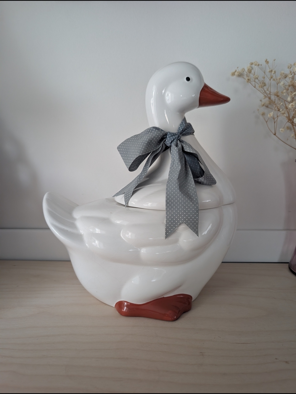 Vintage ANCO Goose Cookie Jar – Made in Taiwan – Giftcraft Import